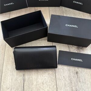COPY - CHANEL Black sunglasses case &box only